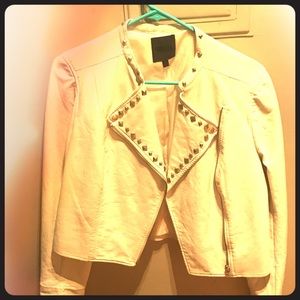 Faux leather jacket from the limited